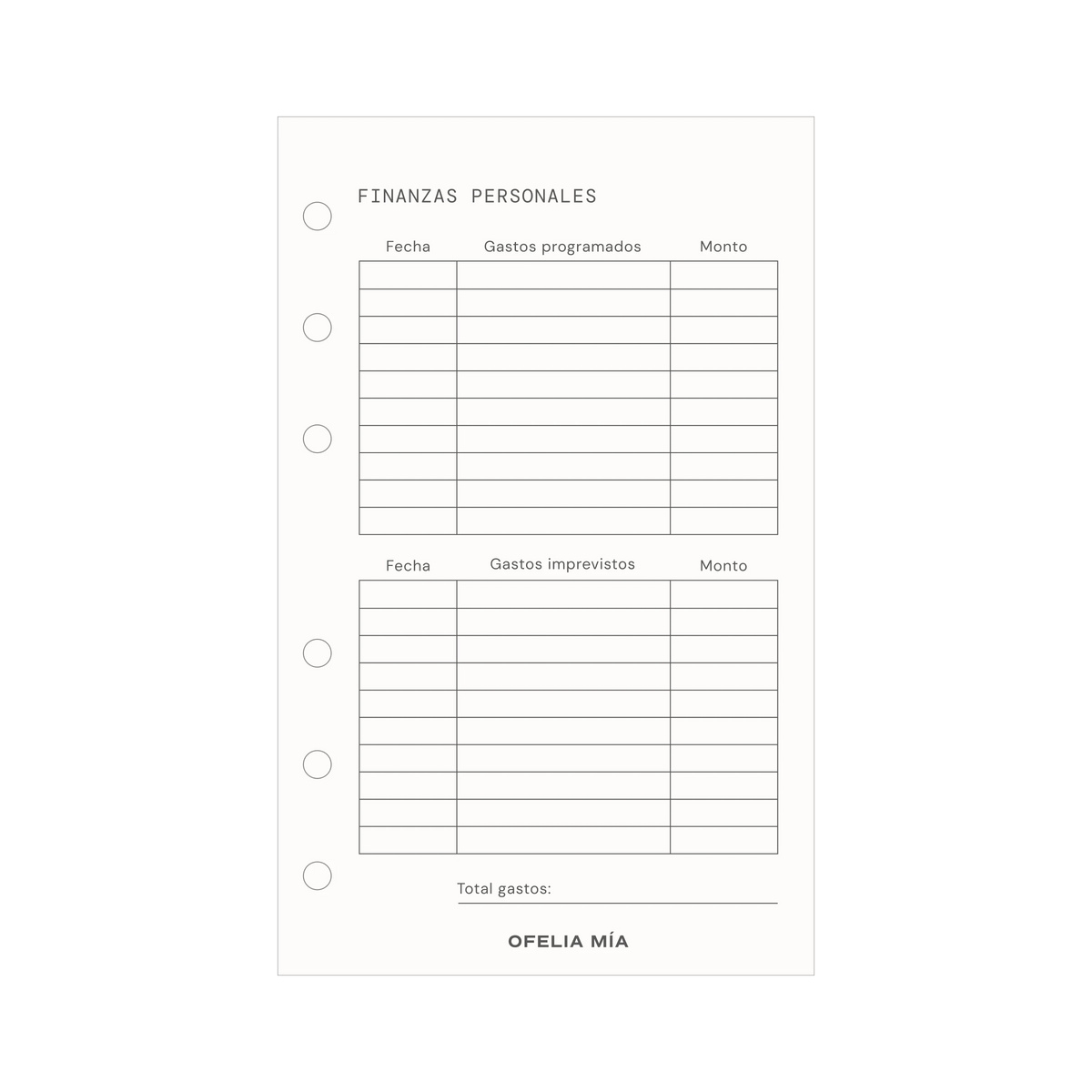 Finanzas personales pocket