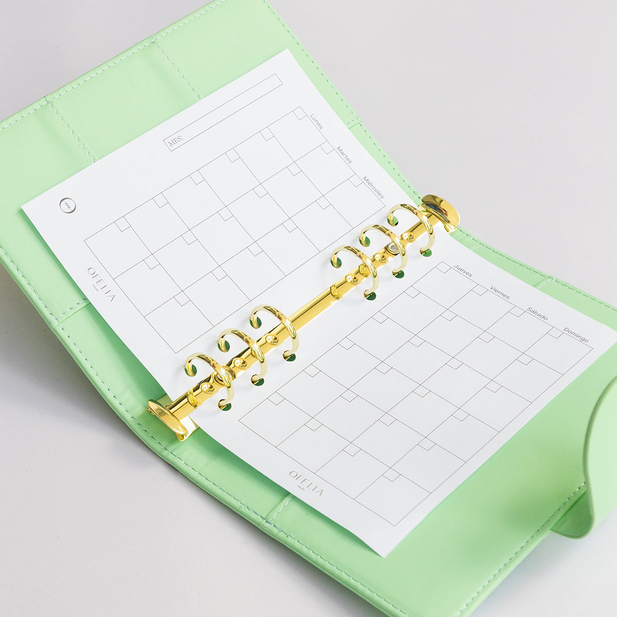 Agenda mensual mini