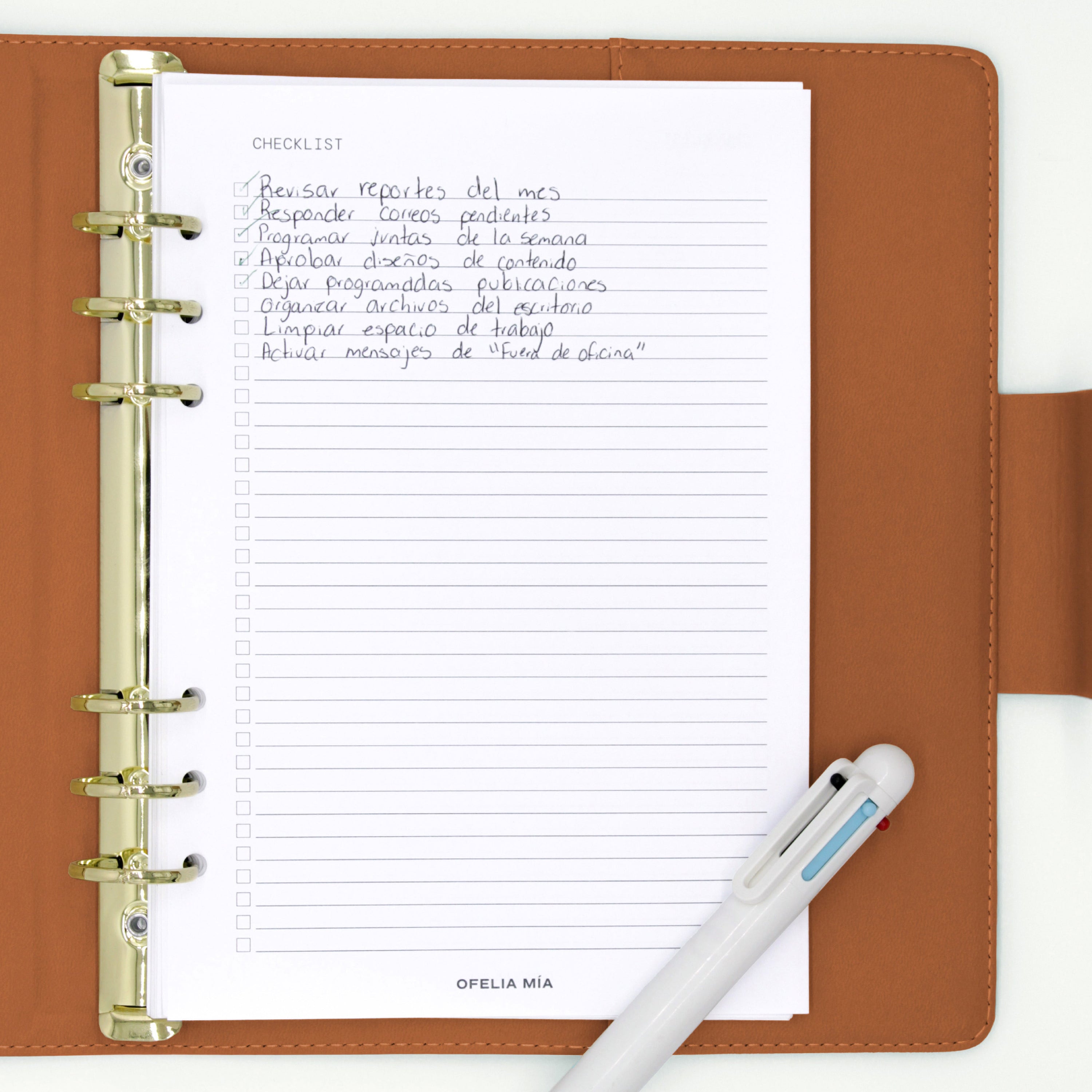 Checklist