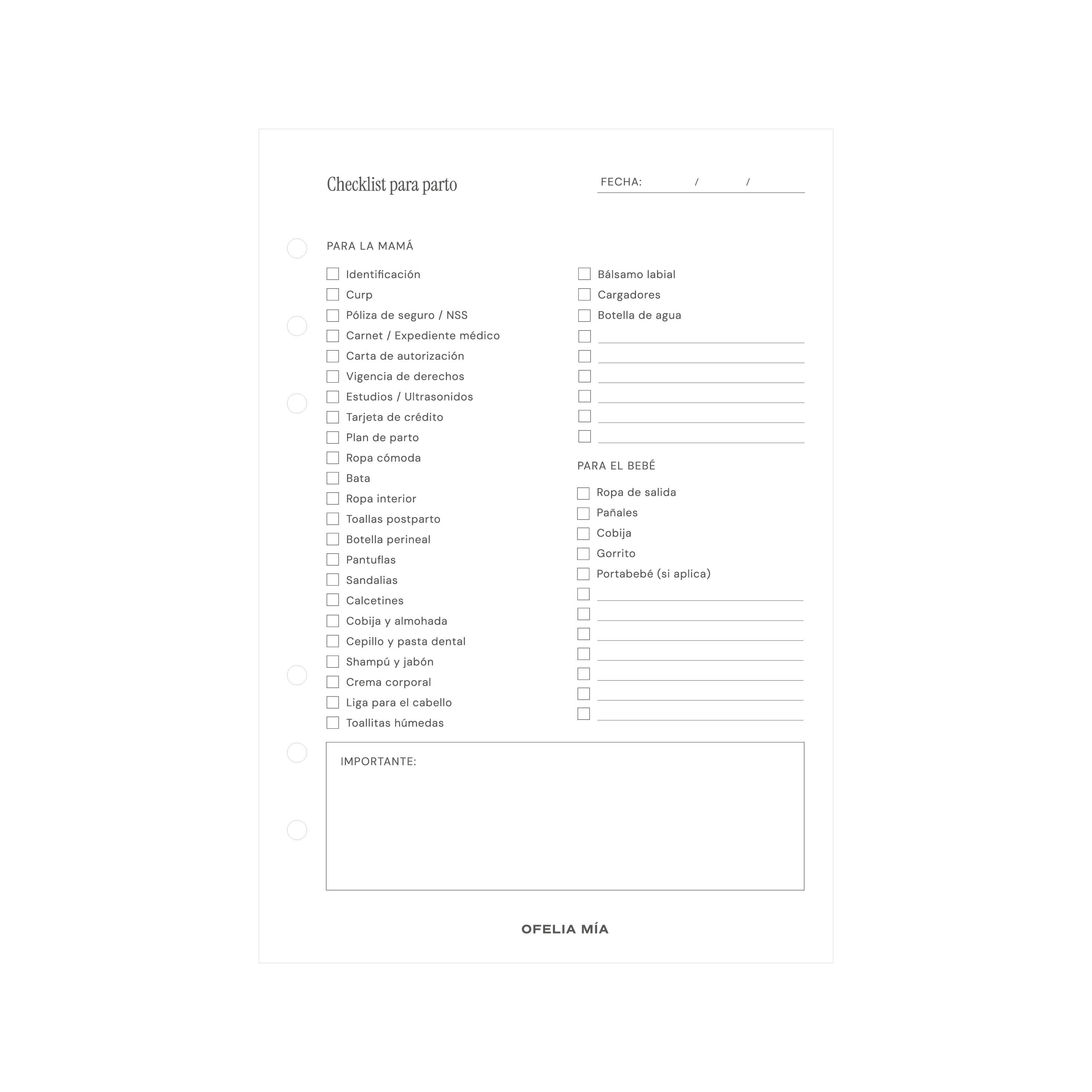 Bundle Pregnancy Journal