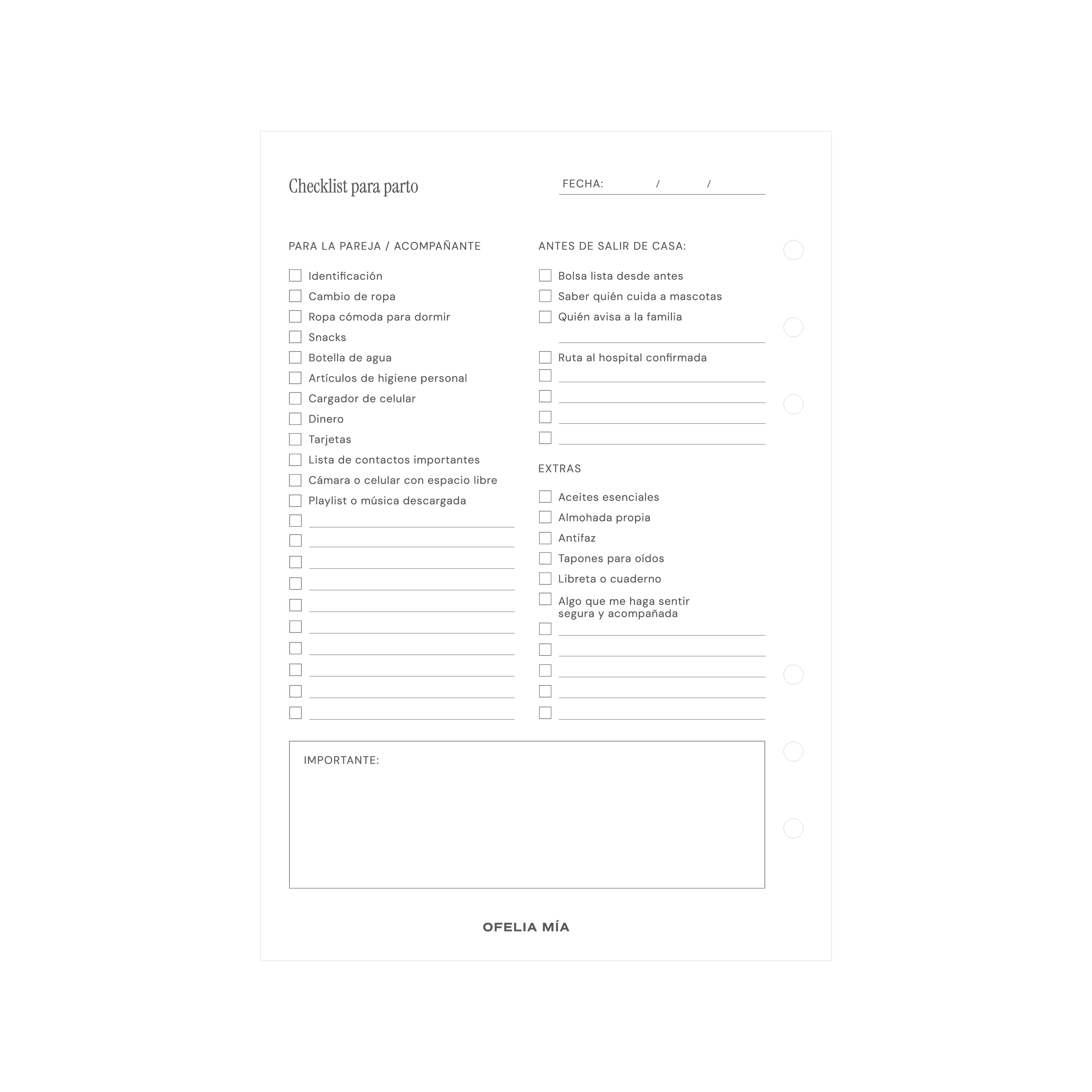 Bundle Pregnancy Journal