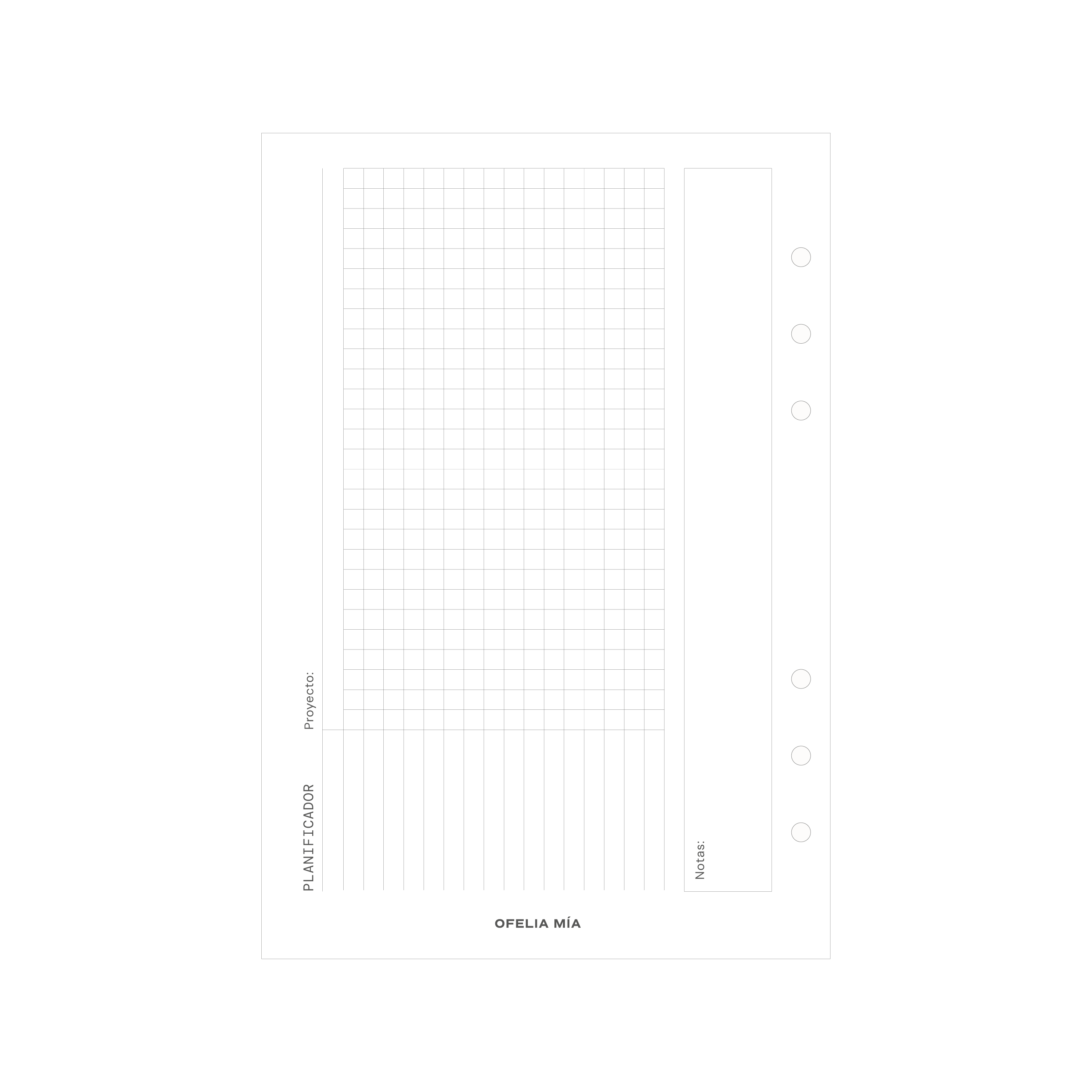 Tabla de Gantt