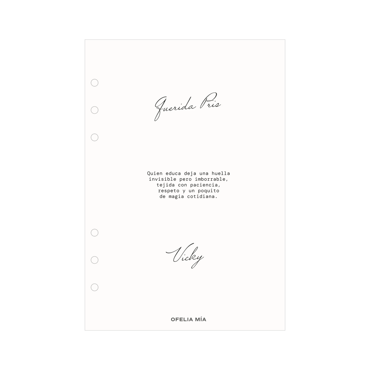 Dedicatoria