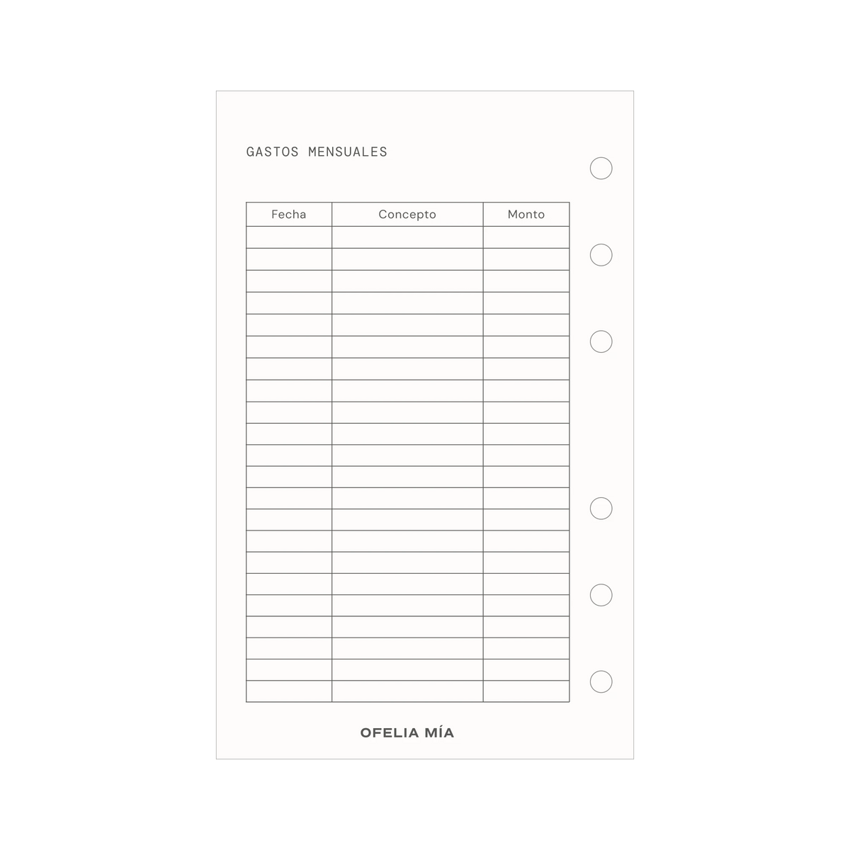 Tracker TDC Pocket
